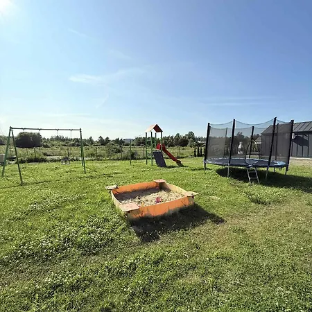 Casa de Férias Domki Aurea 2 - Nowe Caloroczne Domki Z Jacuzzi I Sauna - 350M Do Morza, Plac Zabaw, Rowery, Grill
