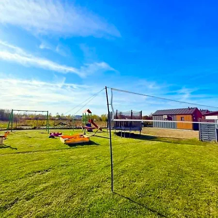 بيت للعطل Domki Aurea 2 - Nowe Caloroczne Domki Z Jacuzzi I Sauna - 350M Do Morza, Plac Zabaw, Rowery, Grill Jastrzębia Góra